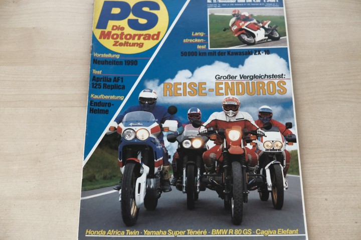 PS Sport Motorrad 11/1989